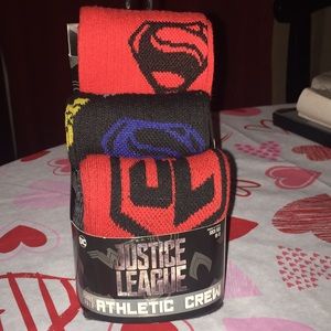 🐝🐝 Brand new 3 pairs Justice League Men's